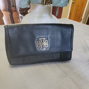 Tory Burch Britten Foldover, Can Be Worn  Crossbody Or Clutch.